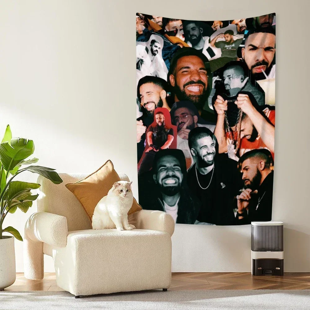 Rapper Tapestry Drake Pop Singer Poster Printed Wall Hanging Home Decor Large Fabric Bedroom Background Cloth Birthday Gift
Rapper Tapestry Drake Pop Singer Poster Printed Wall Hanging Home Decor Large Fabric Bedroom Background Cloth Birthday Gift