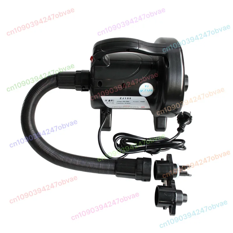 1200W assault boat rubber boat outdoor electric air pump small portable drift boat air pump multi-interface
1200W assault boat rubber boat outdoor electric air pump small portable drift boat air pump multi-interface