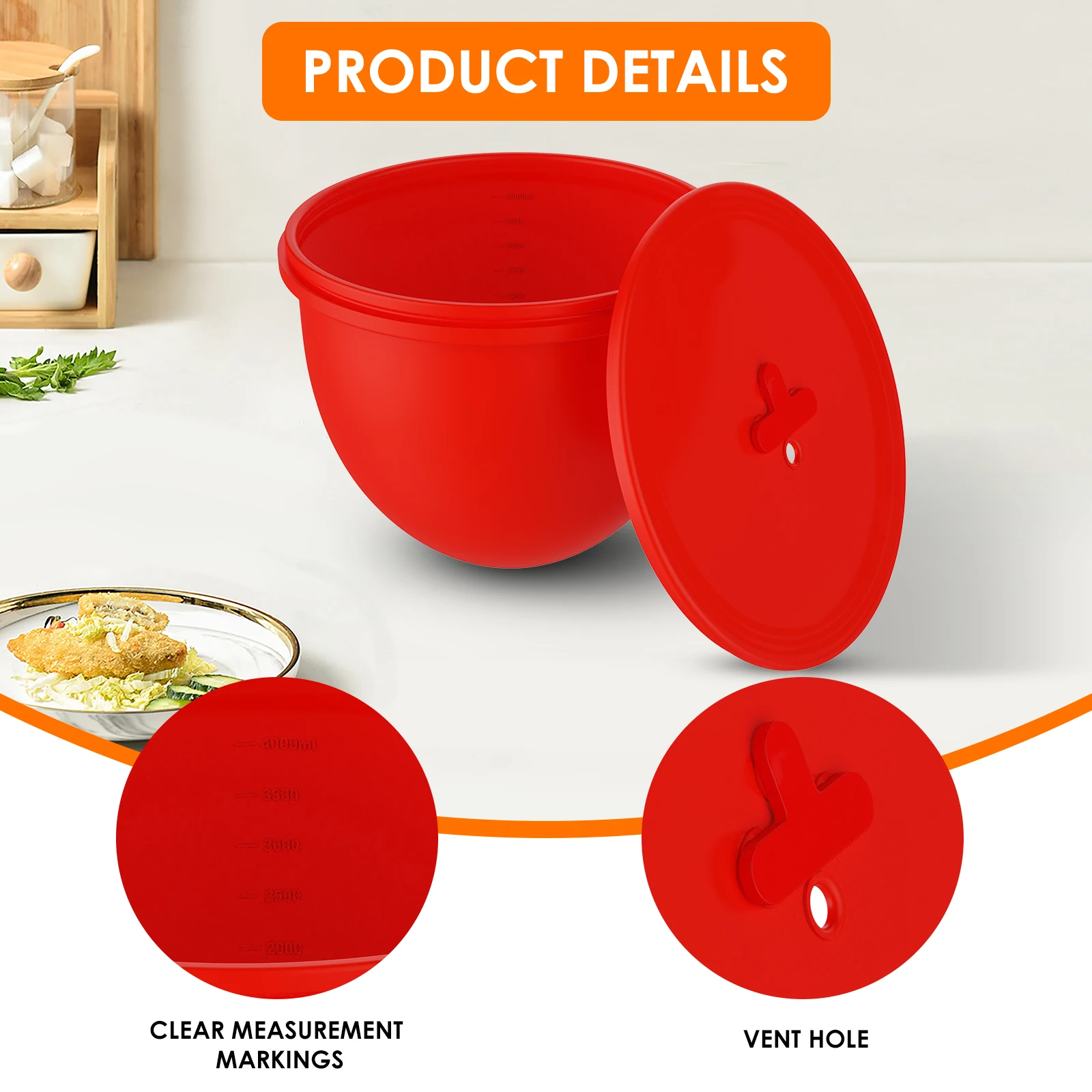 6-Quart Silicone Blender Liner - Heat Resistant, Deformation-Resistant, Suitable For Kitchen Ovens, Microwaves, And Refrigerator
6-Quart Silicone Blender Liner - Heat Resistant, Deformation-Resistant, Suitable For Kitchen Ovens, Microwaves, And Refrigerator