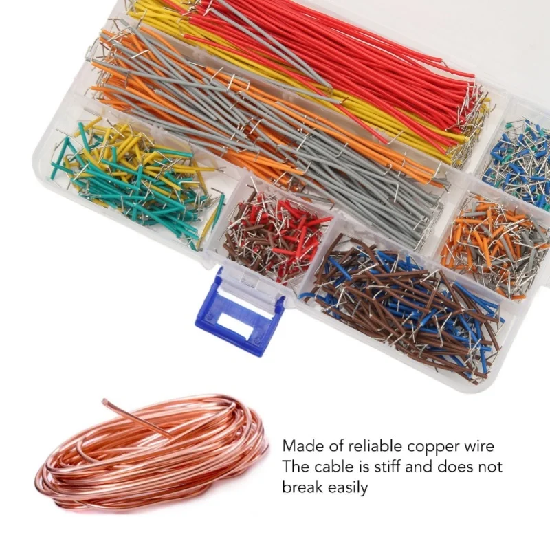 E9 840PCS Breadboard Jumper Wire Flexible Breadboard Connecting Line Cable Plug-in Jumper Wires Copper Wire With Storage Box
E9 840PCS Breadboard Jumper Wire Flexible Breadboard Connecting Line Cable Plug-in Jumper Wires Copper Wire With Storage Box