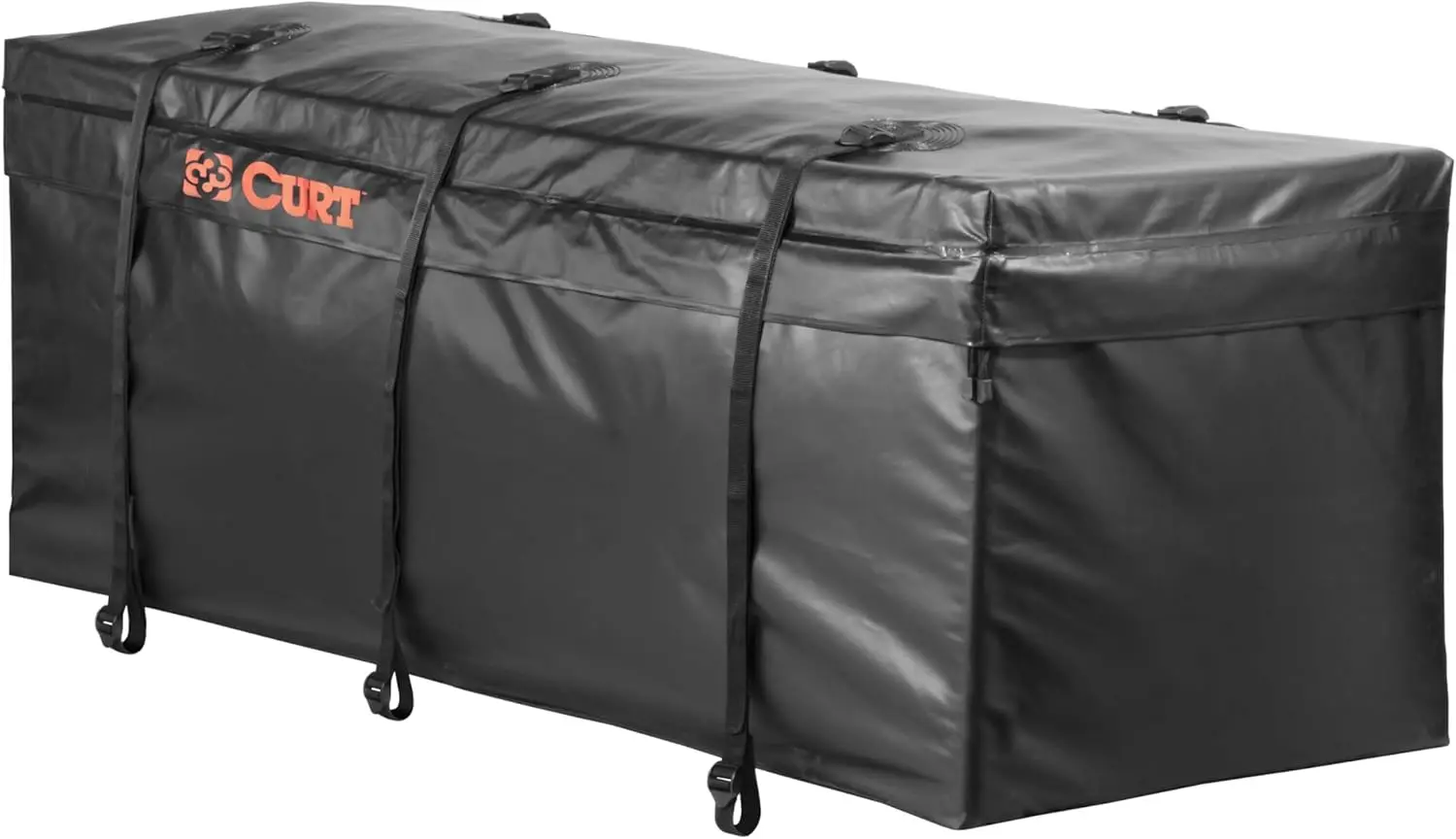 56 x 18 x 21-Inch Weather-Resistant Black Vinyl Cargo Bag for Hitch Carrier, Durable and Spacious
56 x 18 x 21-Inch Weather-Resistant Black Vinyl Cargo Bag for Hitch Carrier, Durable and Spacious