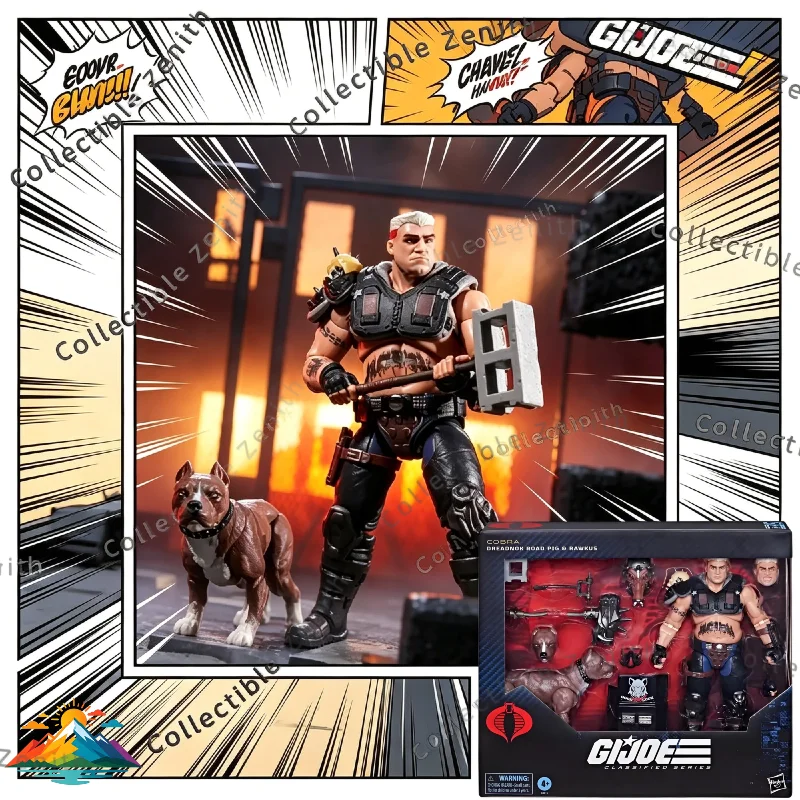 【IN STOCK】Hasbro G.I.Joe Classified Series #135 Dreadnok Road Pig & Rawkus Collectible 6 Inch Action Figure Toy with Accessories
【IN STOCK】Hasbro G.I.Joe Classified Series #135 Dreadnok Road Pig & Rawkus Collectible 6 Inch Action Figure Toy with Accessories