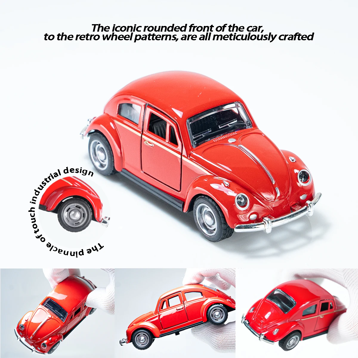 1:36 Scale Vintage Beetle Diecast Car, Alloy Pull Back Classic Models Vehicle with Open Doors,Perfect Birthday, Gift for Kids
1:36 Scale Vintage Beetle Diecast Car, Alloy Pull Back Classic Models Vehicle with Open Doors,Perfect Birthday, Gift for Kids