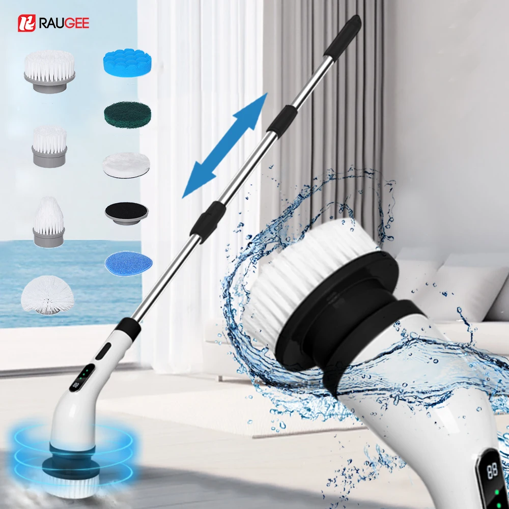Electric Cleaning Brush 9 in 1 Multifunctional Rotatable Brush Cleaning for Household Kitchen Bathroom Cleaning Electric Brush
Electric Cleaning Brush 9 in 1 Multifunctional Rotatable Brush Cleaning for Household Kitchen Bathroom Cleaning Electric Brush