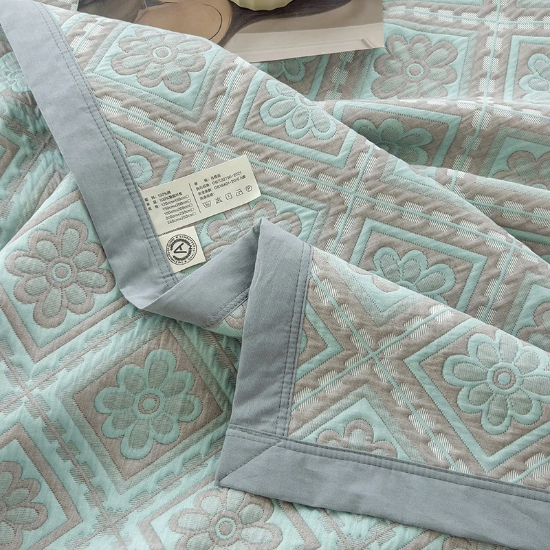 Three-layer towel quilt cotton gauze adult summer blanket quilt double-layer gauze
Three-layer towel quilt cotton gauze adult summer blanket quilt double-layer gauze