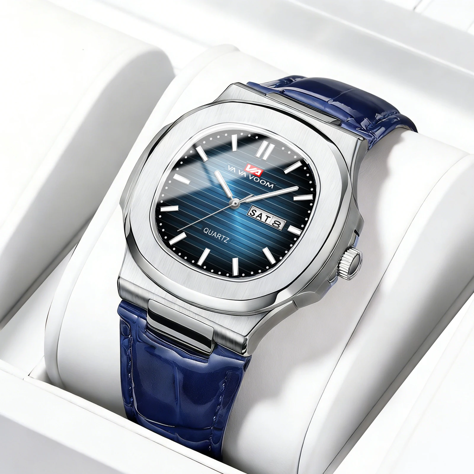 VA VA VOOM Original Brand Gradient Brown Gold Hot Selling Top Luxury Quartz Watches Men Steel High Quality AAA Watch Men Clock
VA VA VOOM Original Brand Gradient Brown Gold Hot Selling Top Luxury Quartz Watches Men Steel High Quality AAA Watch Men Clock