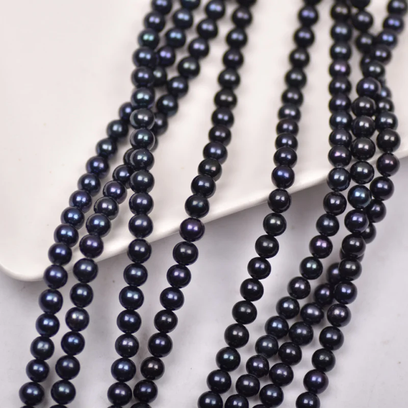 Natural Freshwater Pearl Loose Beads7-9mmOptimized Black Near Round BeadsDIYHandmade Semi-finished Jewelry Necklace Wholesale
Natural Freshwater Pearl Loose Beads7-9mmOptimized Black Near Round BeadsDIYHandmade Semi-finished Jewelry Necklace Wholesale