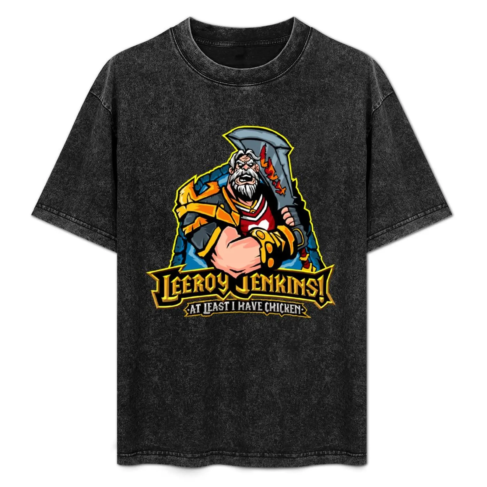 Leeroy Jenkins T-Shirt Novelty Graphic Tee Shirt
Leeroy Jenkins T-Shirt Novelty Graphic Tee Shirt