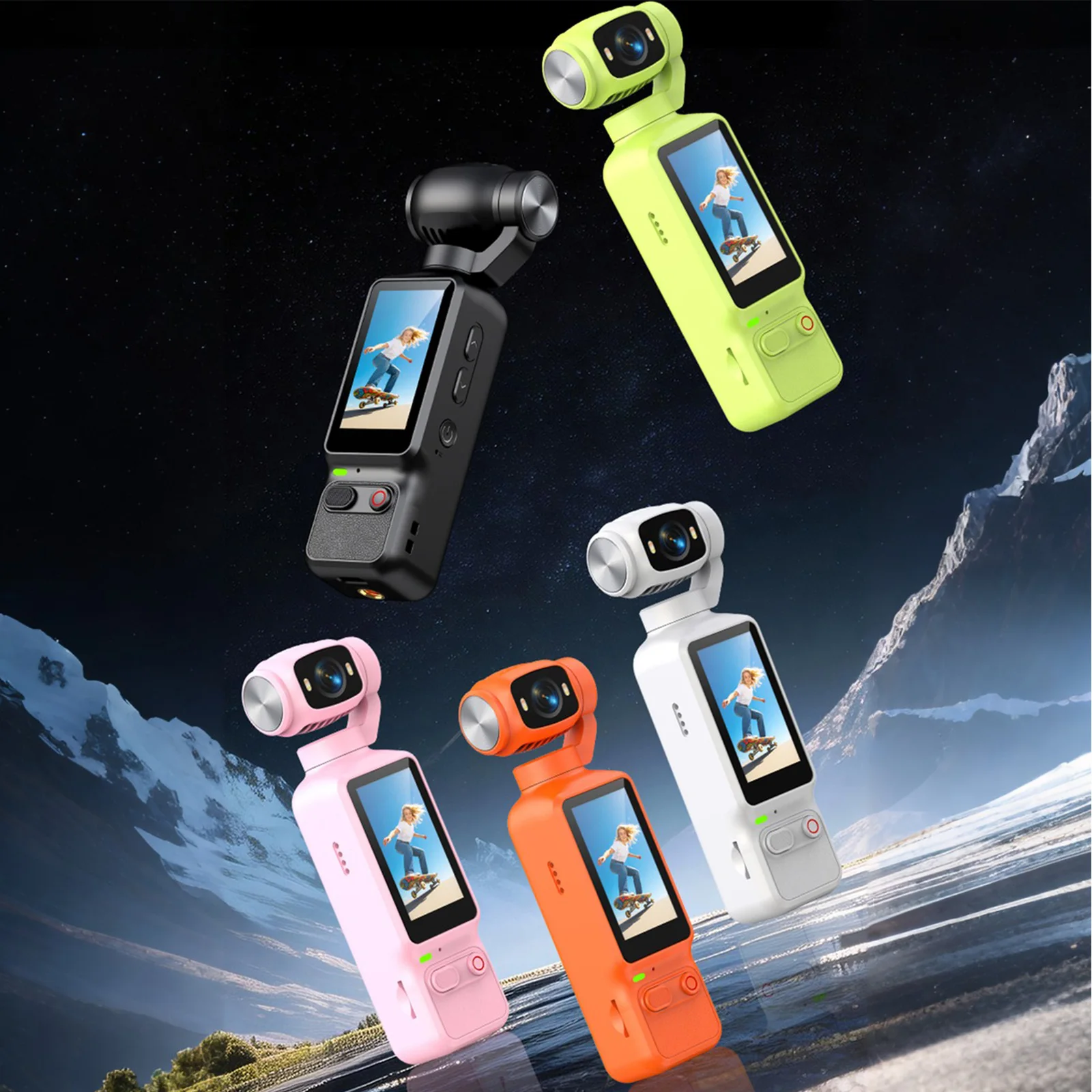 4K HD Vlogging Camera 180 Degree Rotation Lens Body Camera with 1.97-inch Screen for Cycling Travel Sport and Outdoor Activities
4K HD Vlogging Camera 180 Degree Rotation Lens Body Camera with 1.97-inch Screen for Cycling Travel Sport and Outdoor Activities