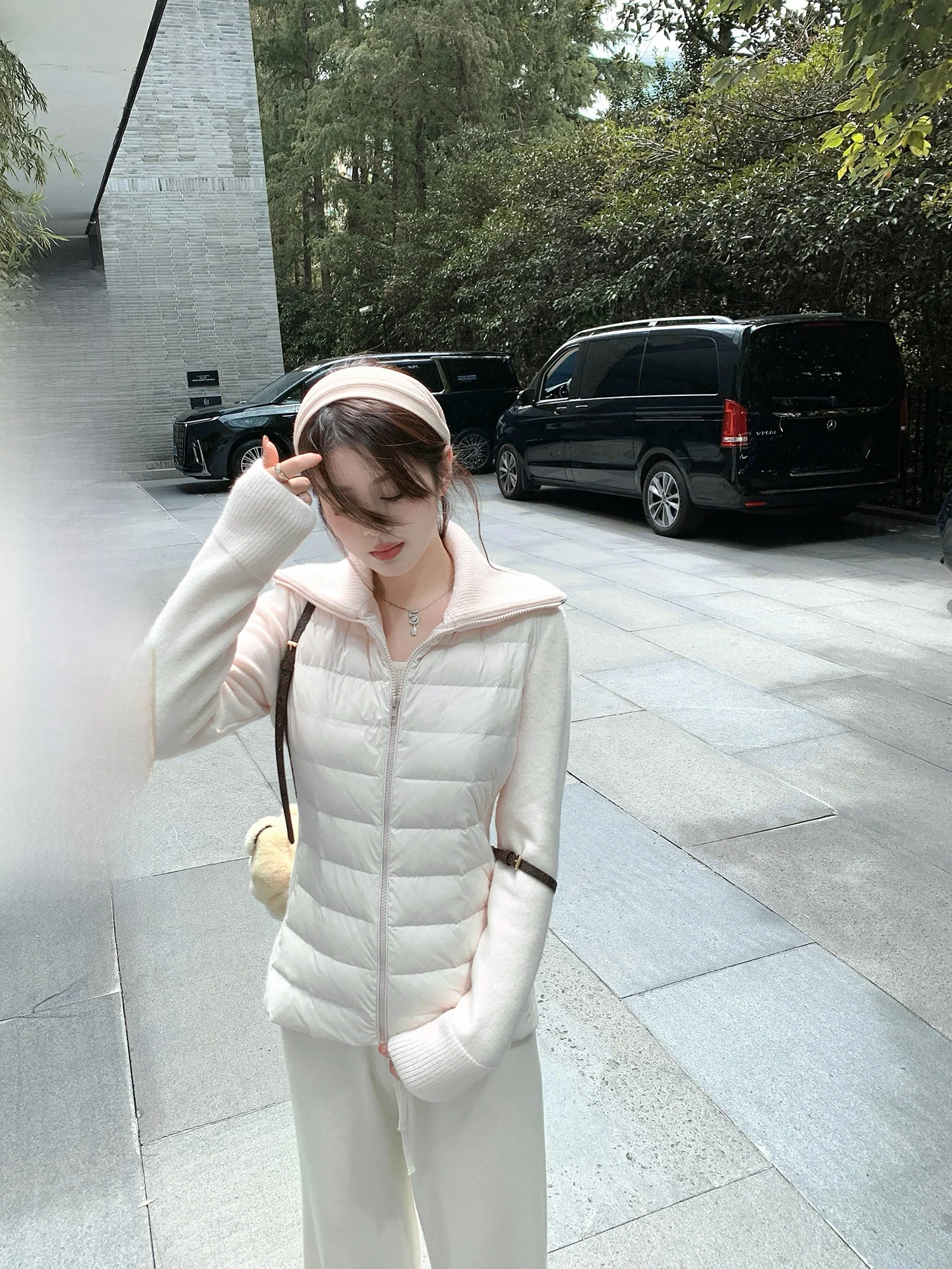 Slimming Effect down Jaet AHY Knitted Waist-Cinching Stand Collar ort Outerwear for Women Lightweight Warm New Winter Arr...
Slimming Effect down Jaet AHY Knitted Waist-Cinching Stand Collar ort Outerwear for Women Lightweight Warm New Winter Arr...