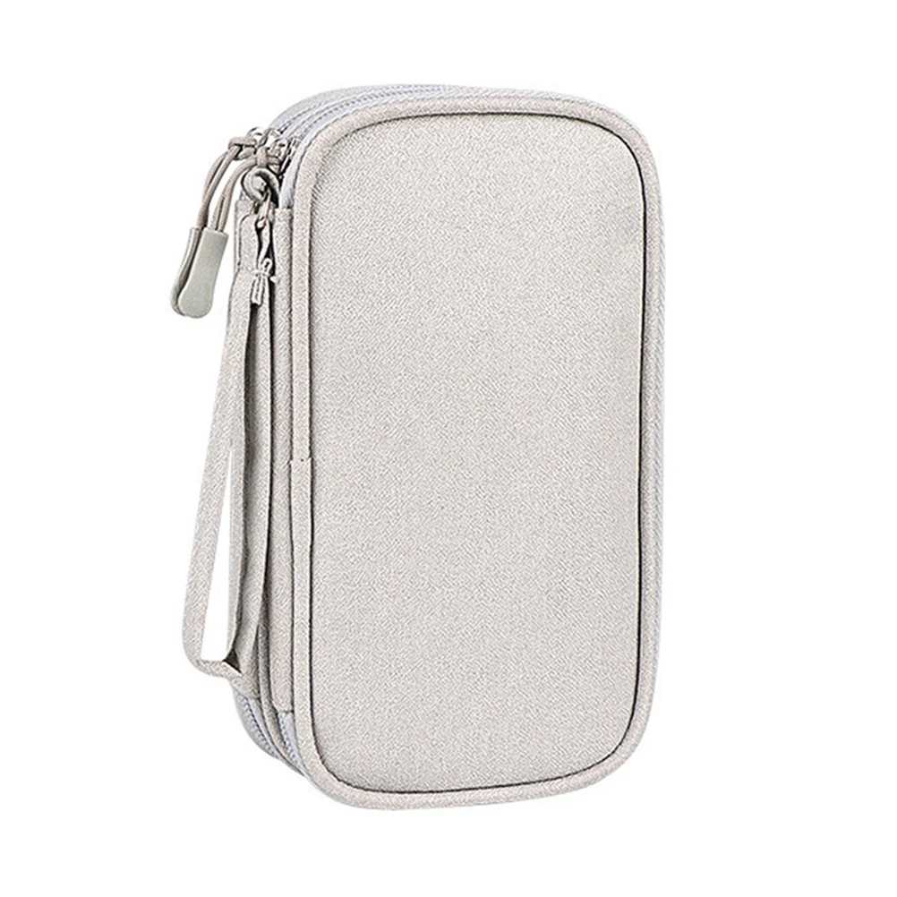 Headphone Case Cable Organizer Electronics Storage Bag Protective Small Grey USB Portable Memory Card Holder Pouch
Headphone Case Cable Organizer Electronics Storage Bag Protective Small Grey USB Portable Memory Card Holder Pouch