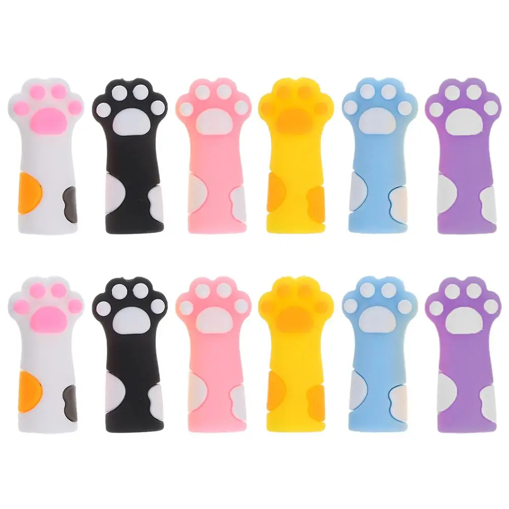 Pencil Cap Cat Paw Topper Tip Pattern Cute Cartoon Silicone Children Student Silicone Pencils Hats School Supplies
Pencil Cap Cat Paw Topper Tip Pattern Cute Cartoon Silicone Children Student Silicone Pencils Hats School Supplies