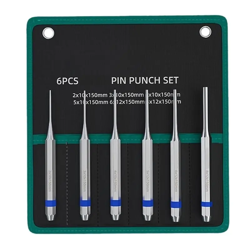 A18P-Roll Pin Punch Tool Set Alloy Steel 2Mm-8Mm For Watch Repair And Drill Bit Removal
A18P-Roll Pin Punch Tool Set Alloy Steel 2Mm-8Mm For Watch Repair And Drill Bit Removal