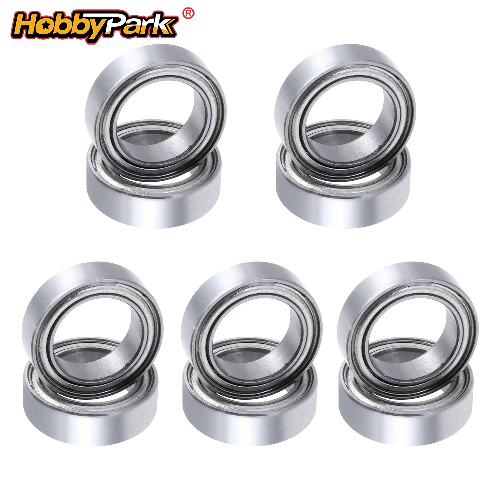 HobbyPark 8x12x3.5mm RC Ball Bearings Replacement Parts for RC Car Rock Crawler Trucks Buggies Models 10pcs
HobbyPark 8x12x3.5mm RC Ball Bearings Replacement Parts for RC Car Rock Crawler Trucks Buggies Models 10pcs