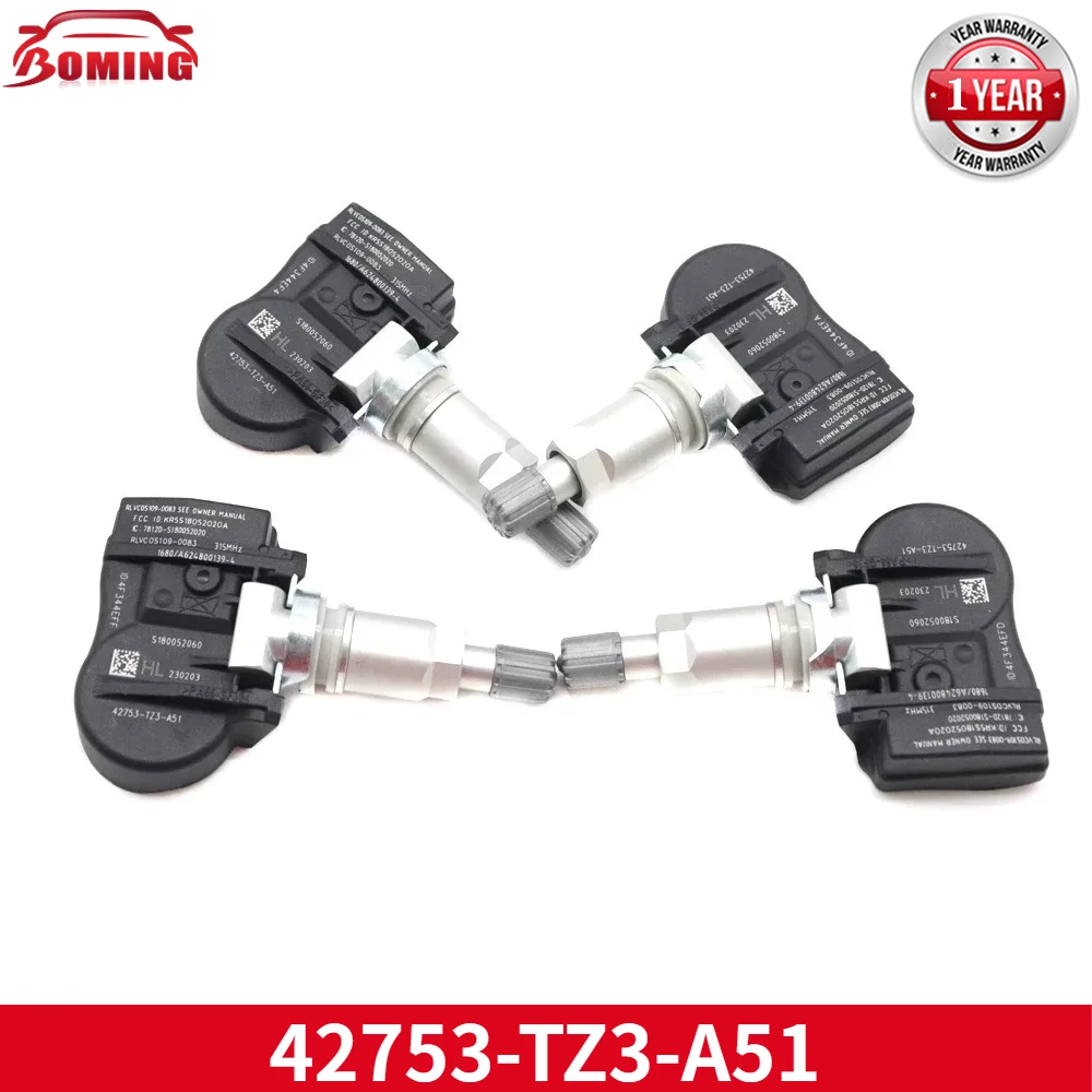 Car Tyre Pressure Monitoring Sensor TPMS 315MHz For Acura ILX MDX NSX RDX RLX TLX 42753-TZ3-A510-M1 42753TZ3A51 42753-TZ3-A51
Car Tyre Pressure Monitoring Sensor TPMS 315MHz For Acura ILX MDX NSX RDX RLX TLX 42753-TZ3-A510-M1 42753TZ3A51 42753-TZ3-A51