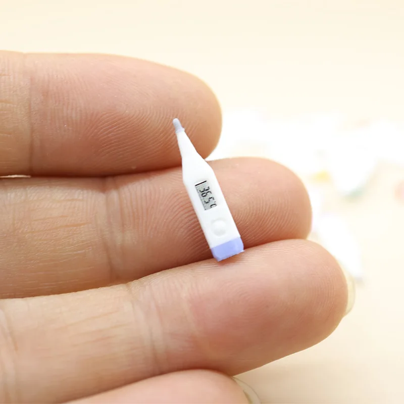 1:12 Dollhouse Fake Mini Electronic Thermometer Mini Office Home Scene Miniature Furniture Model Accessory Home Decor
1:12 Dollhouse Fake Mini Electronic Thermometer Mini Office Home Scene Miniature Furniture Model Accessory Home Decor