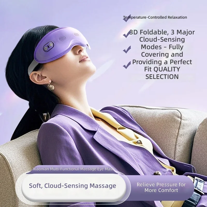 Smart Heating Eye Mask with Vibration Massage, Warm Compress & Relaxation Therapy, Reusable Eye Care Device for Dry Eyes
Smart Heating Eye Mask with Vibration Massage, Warm Compress & Relaxation Therapy, Reusable Eye Care Device for Dry Eyes