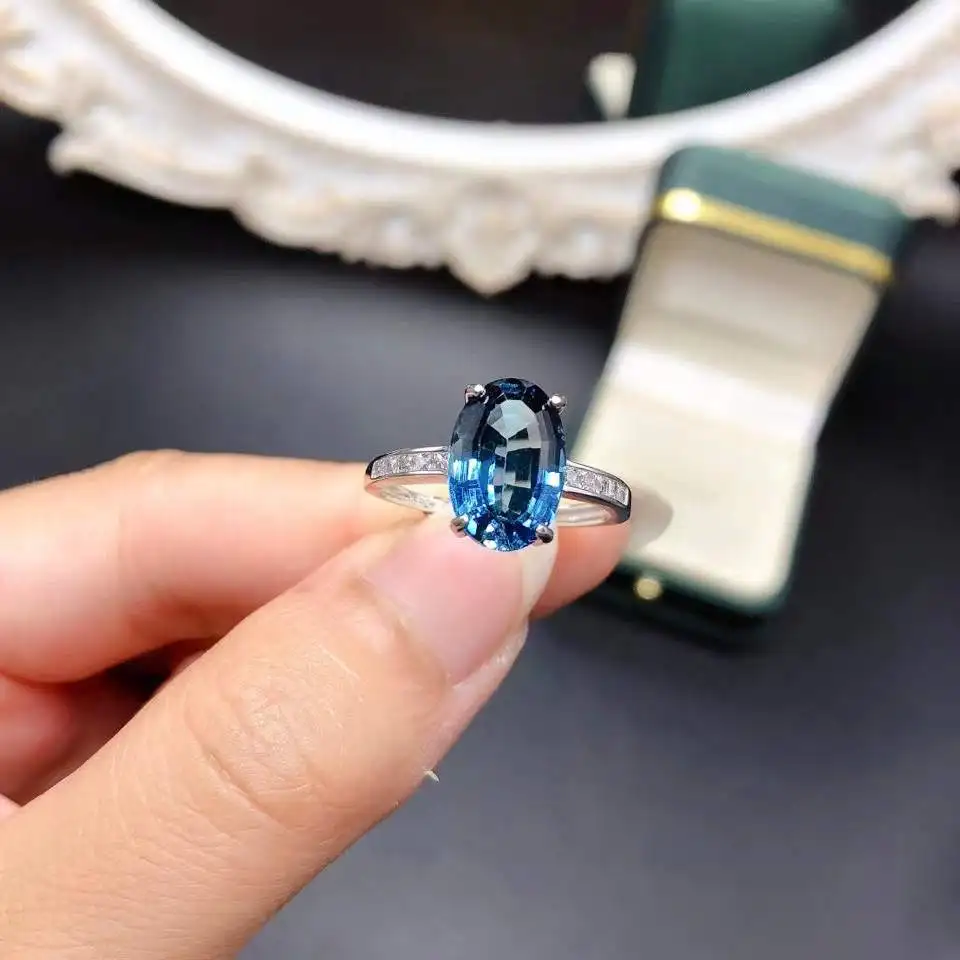 Elegant Engagement Gift Best Quality 100% Natural and Real Sapphire Ring 925 Sterling Silver Trendy Women ring
Elegant Engagement Gift Best Quality 100% Natural and Real Sapphire Ring 925 Sterling Silver Trendy Women ring