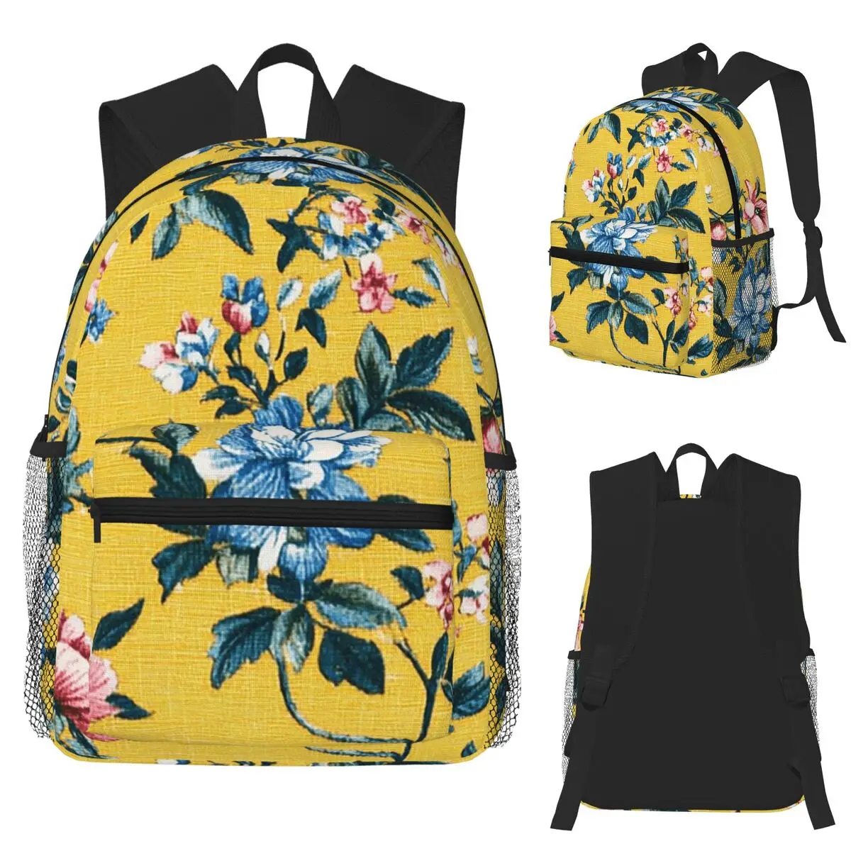 Edgy Botanical Flower Arrangement Blooming Chintzy Print For Spring Weddings Backpack School Bag Daypack Bookbag Shoulder Bags
Edgy Botanical Flower Arrangement Blooming Chintzy Print For Spring Weddings Backpack School Bag Daypack Bookbag Shoulder Bags
