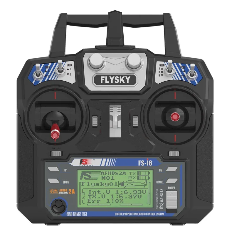 Flysky Original FS-i6 2.4G 6CH Transmitter with FS-iA6 / IA6B Receiver for RC Plane Quadcopter Helicopter
Flysky Original FS-i6 2.4G 6CH Transmitter with FS-iA6 / IA6B Receiver for RC Plane Quadcopter Helicopter