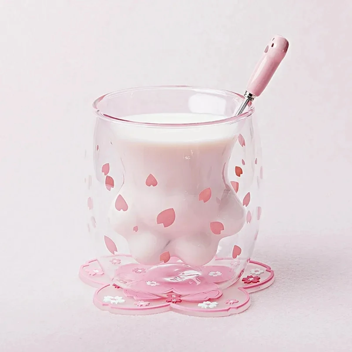Cat Claw/Paw Cup Double Glass Coffee Mug Cartoon Cute Cat Milk Juice Cup Office Cafe Tazas Best Gift Festival
Cat Claw/Paw Cup Double Glass Coffee Mug Cartoon Cute Cat Milk Juice Cup Office Cafe Tazas Best Gift Festival