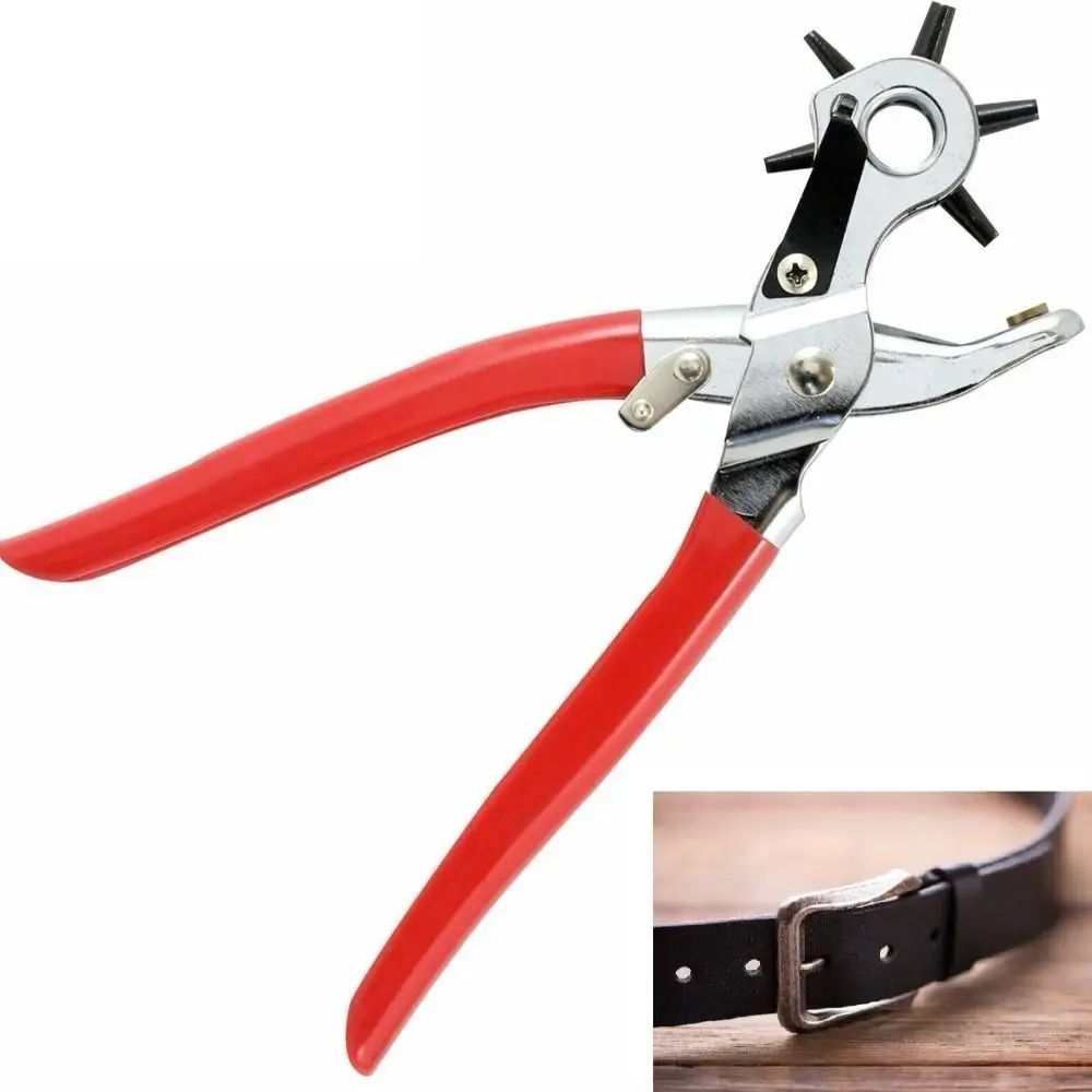 Прочный кожаный дырокол 6 размеров, вращающийся портативный кожаный дырокол, плоскогубцы из углеродистой стали, дырокол для ремня, ремешок для часов
Прочный кожаный дырокол 6 размеров, вращающийся портативный кожаный дырокол, плоскогубцы из углеродистой стали, дырокол для ремня, ремешок для часов