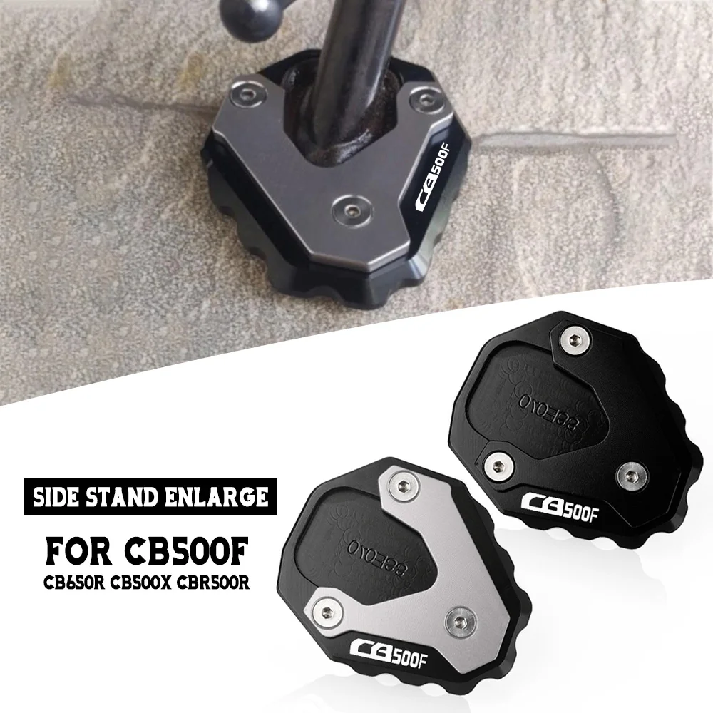 FOR HONDA CB500F CB650R CB500X CBR500R Motorcycle CNC Kickstand Foot Side Stand Extension Pad Support Plate Enlarge Stand
FOR HONDA CB500F CB650R CB500X CBR500R Motorcycle CNC Kickstand Foot Side Stand Extension Pad Support Plate Enlarge Stand