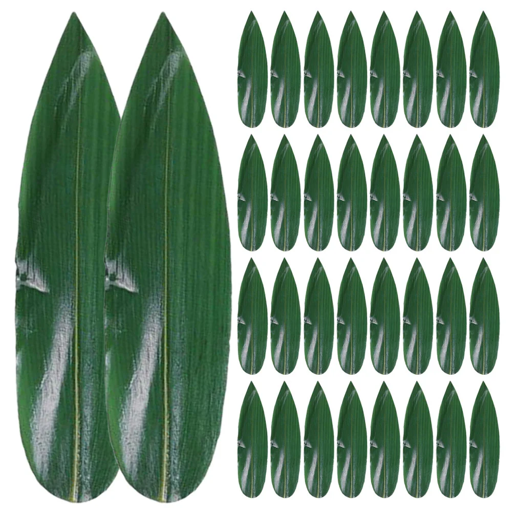 100 Pcs Sushi Bamboo Leaves Sashimi Decorative Leaf Plate Decorations Ornament Dish Japanese Food Mat Plates
100 Pcs Sushi Bamboo Leaves Sashimi Decorative Leaf Plate Decorations Ornament Dish Japanese Food Mat Plates
