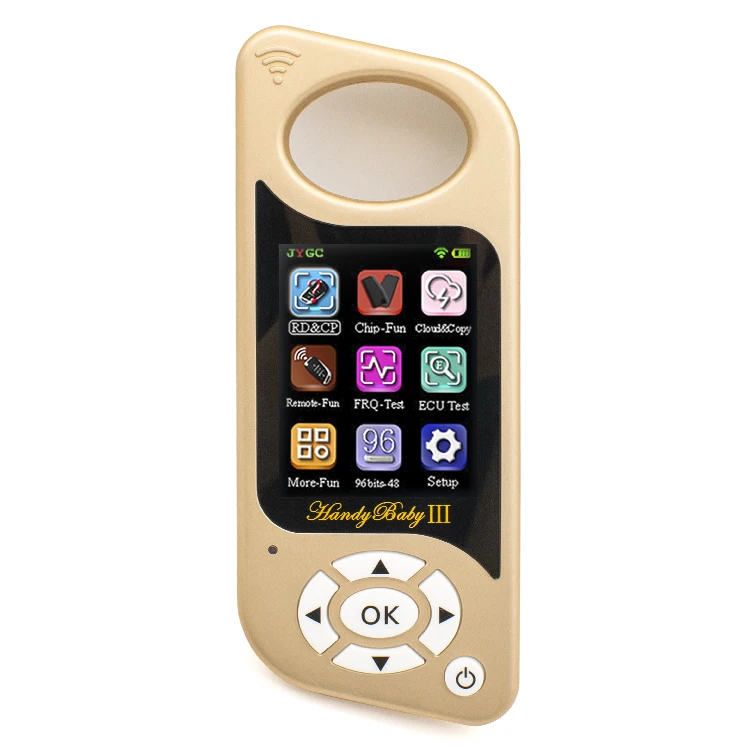Newest JMD Handy Baby 3 III Auto Key Tool for 4D/46/48/G Chip Program BabyIII wifi mode 48 96Bit Function Free Code Read
Newest JMD Handy Baby 3 III Auto Key Tool for 4D/46/48/G Chip Program BabyIII wifi mode 48 96Bit Function Free Code Read
