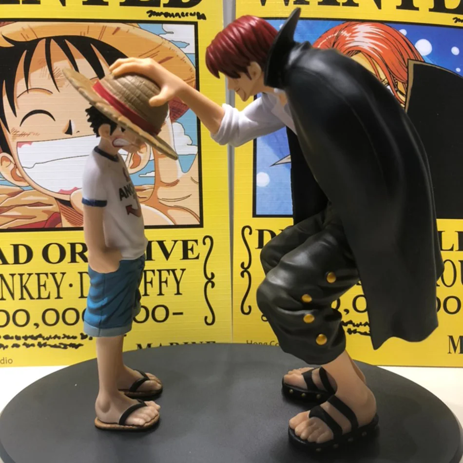18cm One Piece Anime Figure Four Emperors Shanks Straw Hat Luffy Figure One Piece Figurine Birthday Gift Doll Model Toys Kits
18cm One Piece Anime Figure Four Emperors Shanks Straw Hat Luffy Figure One Piece Figurine Birthday Gift Doll Model Toys Kits