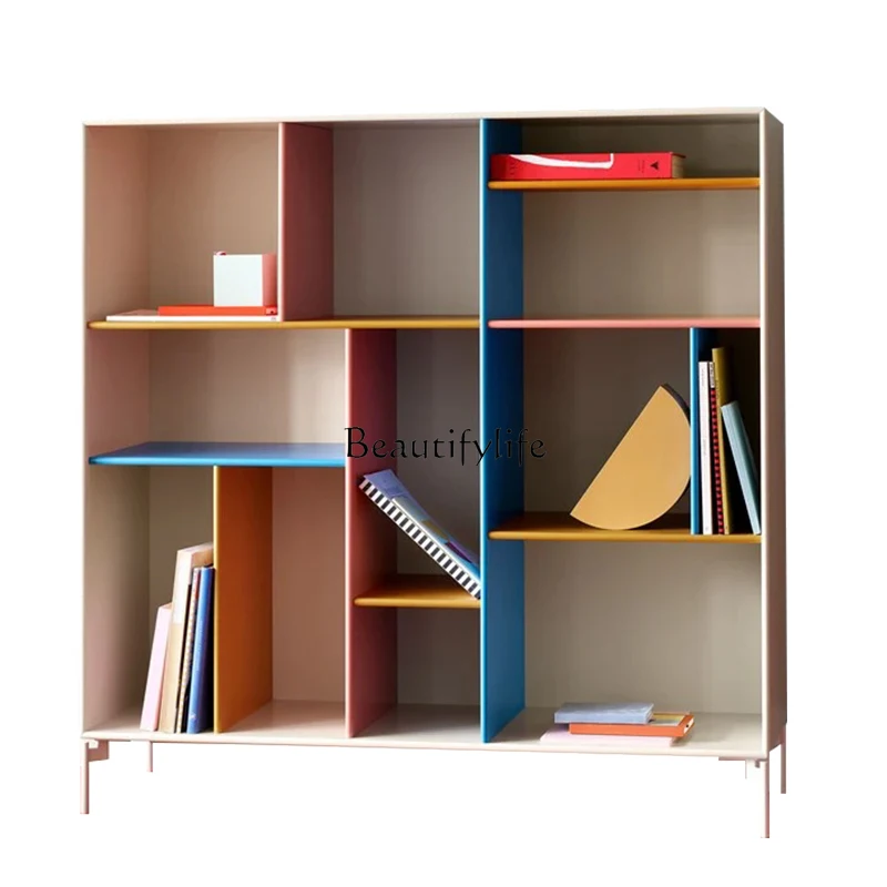 Nordic color shelves floor-to-ceiling multi-layer storage cabinets living room home storage shelves
Nordic color shelves floor-to-ceiling multi-layer storage cabinets living room home storage shelves