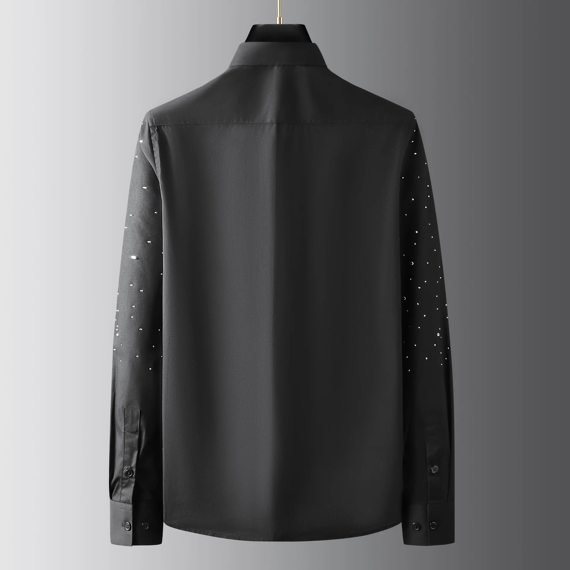 High Quality Rhinestone Shirts Men Starry Sky Long Sleeve Casual Business Dress Shirt Slim Fit Luxury Social Banquet Party Shirt
High Quality Rhinestone Shirts Men Starry Sky Long Sleeve Casual Business Dress Shirt Slim Fit Luxury Social Banquet Party Shirt