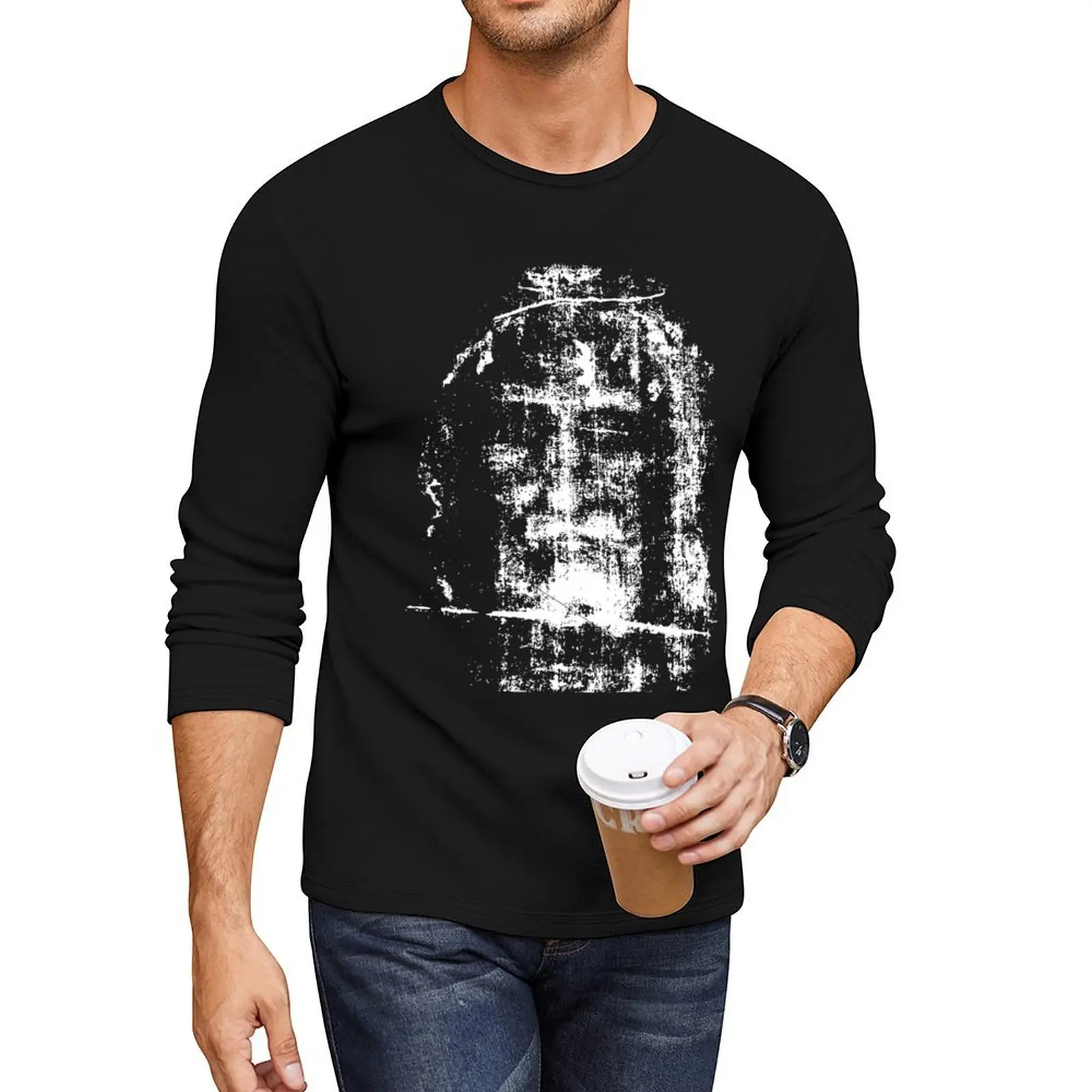 Shroud of Turin Jesus Christ Face Long T-Shirt man clothes vintage clothes heavyweight t shirts tshirts for men
Shroud of Turin Jesus Christ Face Long T-Shirt man clothes vintage clothes heavyweight t shirts tshirts for men