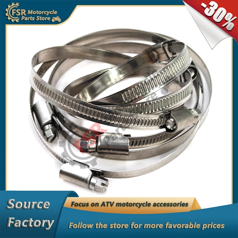 1 SET OF 6 CVT AIR PIPE SCREW CLAMP,FOR CFMOTO 400 500 520 600 800 1000,304 HIGH QUALITY STAINLESS STEEL,QUAD PARTS
1 SET OF 6 CVT AIR PIPE SCREW CLAMP,FOR CFMOTO 400 500 520 600 800 1000,304 HIGH QUALITY STAINLESS STEEL,QUAD PARTS