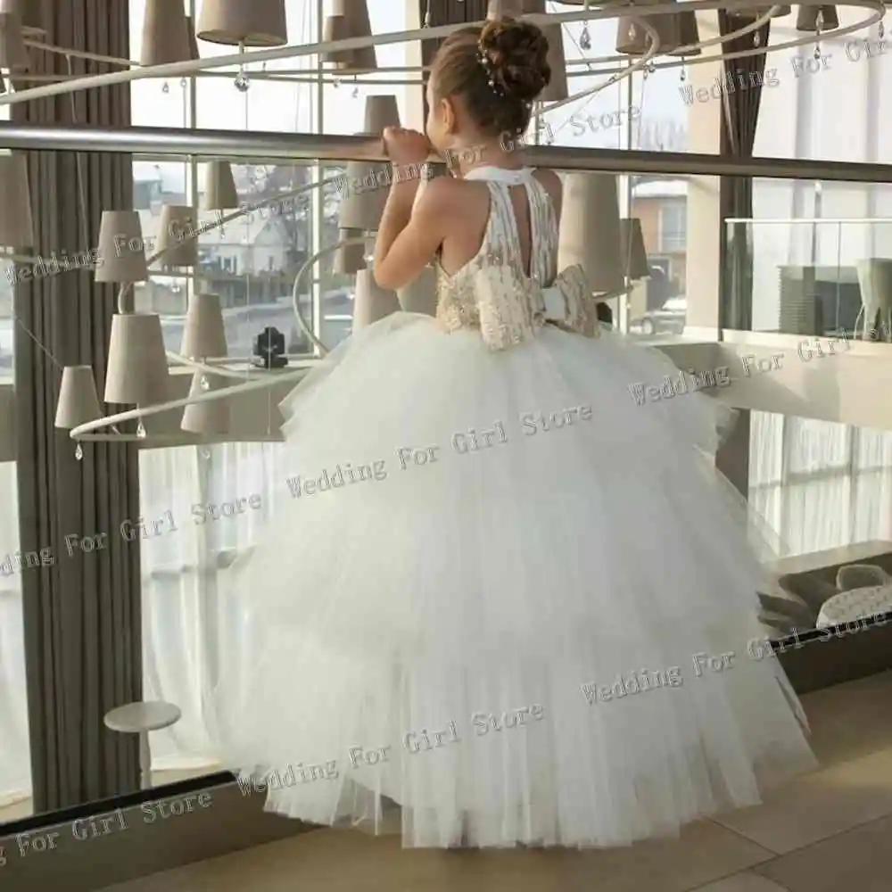 Bling Gold Sequin Flower Girl Dresses for Wedding Hollow Back First Communion Dresses Tiered Cute Long Party Girl Dresses
Bling Gold Sequin Flower Girl Dresses for Wedding Hollow Back First Communion Dresses Tiered Cute Long Party Girl Dresses