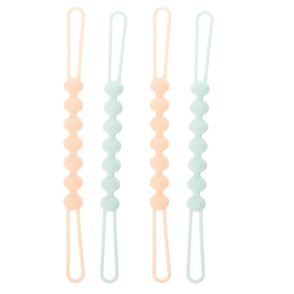 4pcs Silicone Holder Clip For Baby Safe Durable Design Universal Fit Teething Newborn Essentials Pacifier Clips For Baby
4pcs Silicone Holder Clip For Baby Safe Durable Design Universal Fit Teething Newborn Essentials Pacifier Clips For Baby