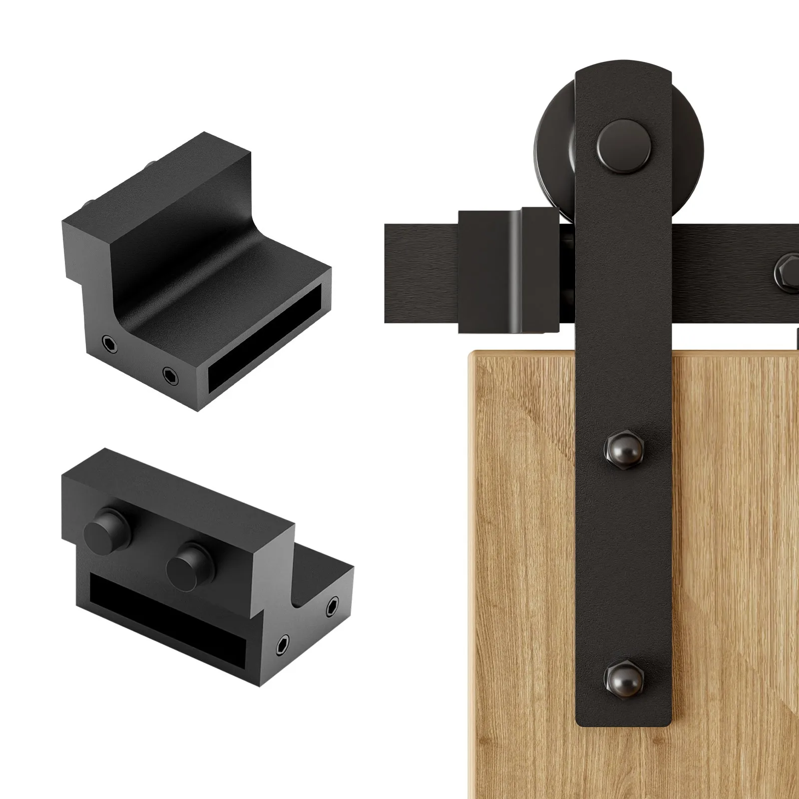 1 Pair Slide Rail Door Stopper for Sliding Barn Door Hardware Kit Smooth
1 Pair Slide Rail Door Stopper for Sliding Barn Door Hardware Kit Smooth