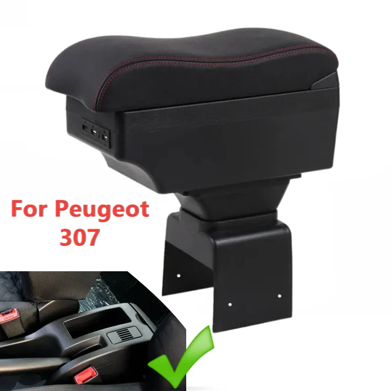 Car Armrest Box for For Peugeot 307 Hand Arm Rest Center Console Storage USB Retrofit Parts Accessory
Car Armrest Box for For Peugeot 307 Hand Arm Rest Center Console Storage USB Retrofit Parts Accessory