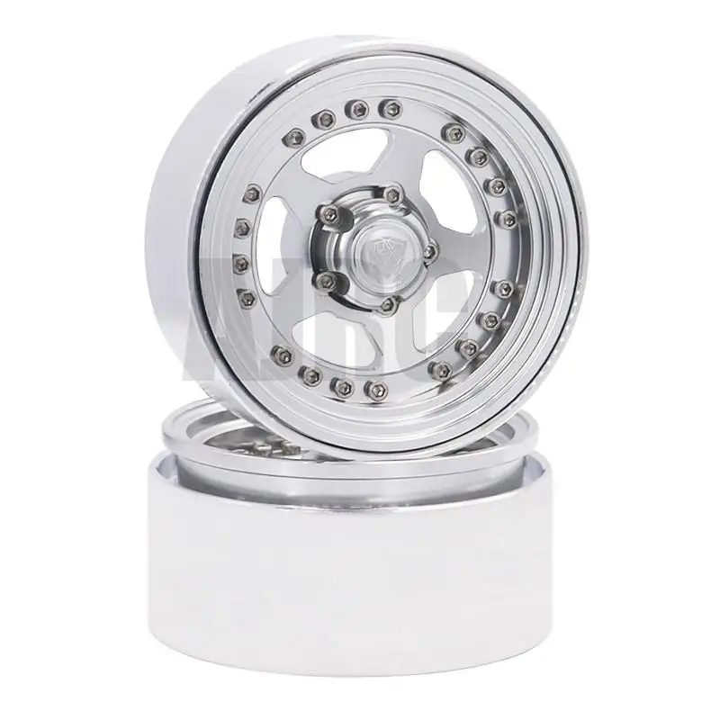Aluminum Alloy 1.9 "chain Rim With 27 Mm Hub For Trx4 D90 Axial Scx10 Cc01 1/10 Rc Tracked Car Truck Parts
Aluminum Alloy 1.9 "chain Rim With 27 Mm Hub For Trx4 D90 Axial Scx10 Cc01 1/10 Rc Tracked Car Truck Parts