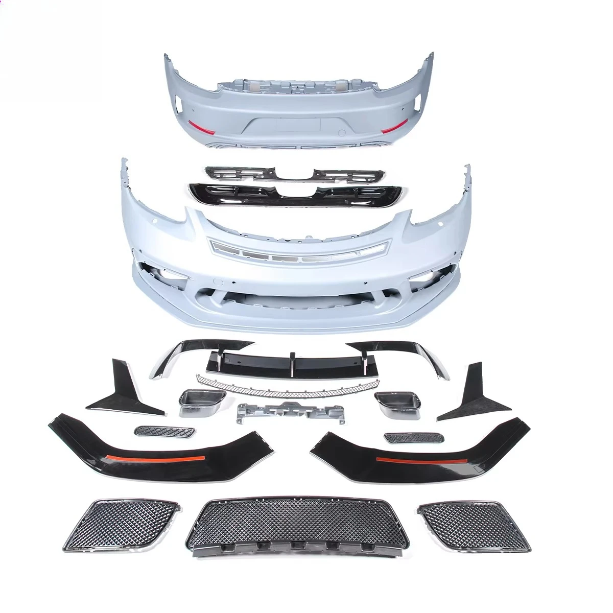Hot sale for Porsche 718 Cayman & Boxster Upgrade 911 GT3 Style Bodykit Bumper Front Bumper Rear Diffuser Rear Bumper Facelift
Hot sale for Porsche 718 Cayman & Boxster Upgrade 911 GT3 Style Bodykit Bumper Front Bumper Rear Diffuser Rear Bumper Facelift
