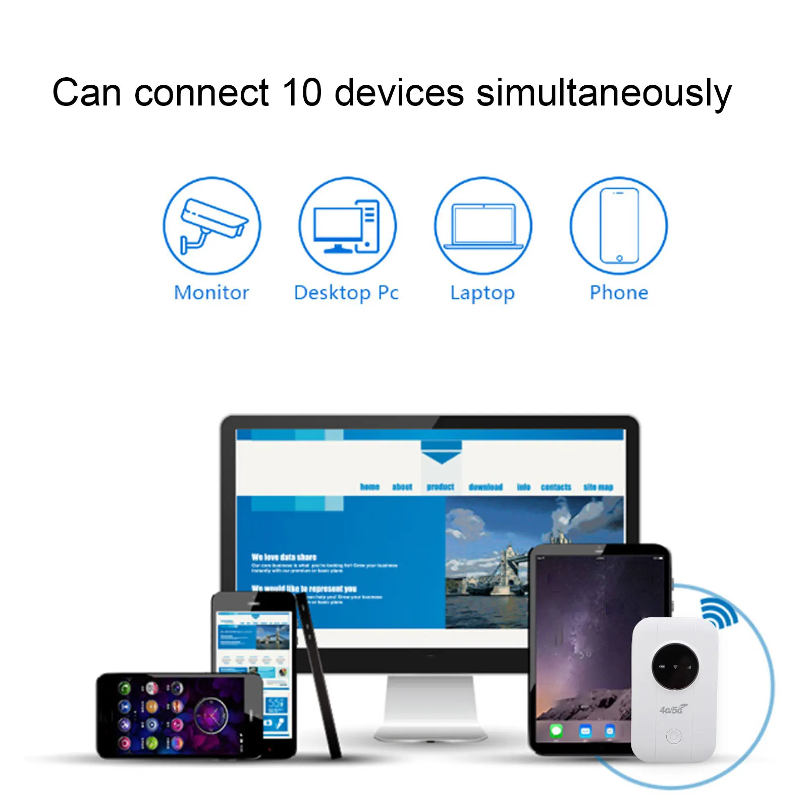 Портативный высокоскоростной Wi-Fi-маршрутизатор с точкой доступа со слотом для SIM-карты — поддерживает до 10 устройств Plug and Play для путешествий
Портативный высокоскоростной Wi-Fi-маршрутизатор с точкой доступа со слотом для SIM-карты — поддерживает до 10 устройств Plug and Play для путешествий
