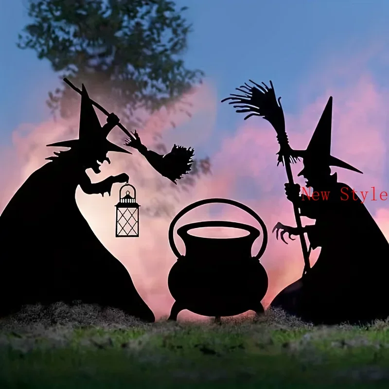 3pcs Halloween Witch Stakes Cauldron Outdoor Metal Halloween Yard Stakes Scary Witch Yard Decorations Witch Silhouette Home Deco
3pcs Halloween Witch Stakes Cauldron Outdoor Metal Halloween Yard Stakes Scary Witch Yard Decorations Witch Silhouette Home Deco