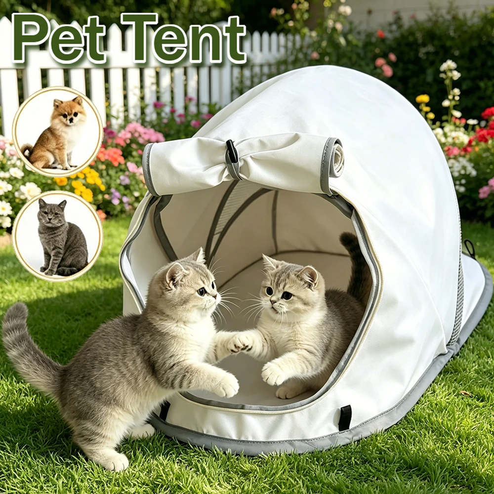 Pet Tent for Cats and Dog Waterproof UV Resistant Breathable Kennel Puppy Pet Cave Nest Bed Indoor Outdoor for Yard Lawn Balcony
Pet Tent for Cats and Dog Waterproof UV Resistant Breathable Kennel Puppy Pet Cave Nest Bed Indoor Outdoor for Yard Lawn Balcony