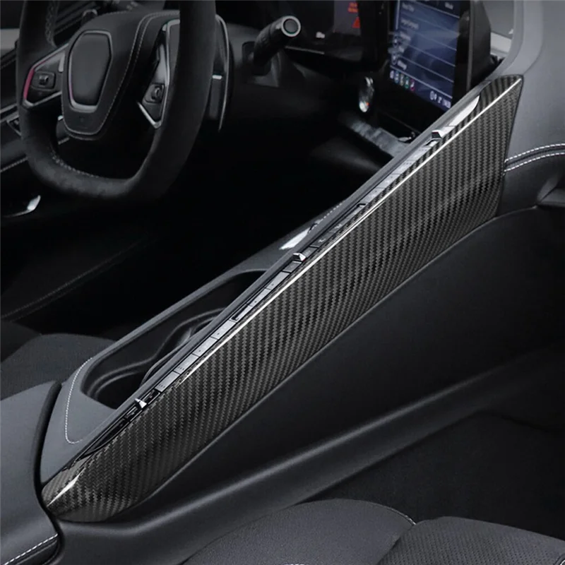 A72Q-Really Carbon Fiber Car Center Control Side Panel Cover Trim Accessories For Corvette C8 2020-2023
A72Q-Really Carbon Fiber Car Center Control Side Panel Cover Trim Accessories For Corvette C8 2020-2023