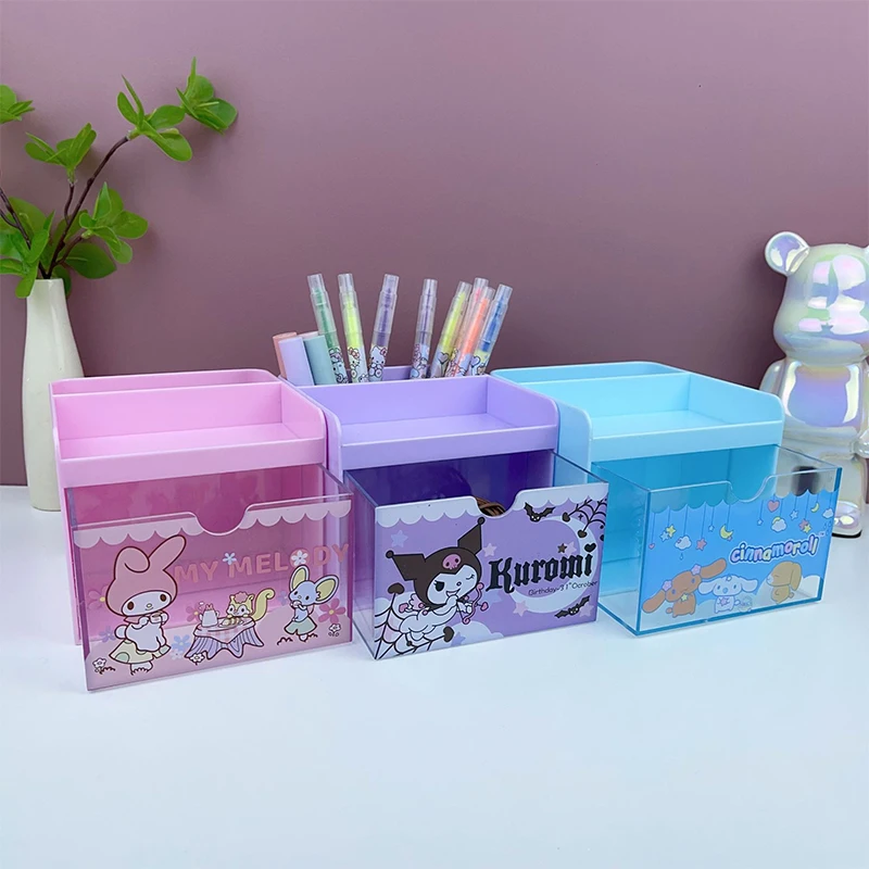 Sanrio Cinnamoroll My Melody Anime Kawaii Large Capacity Pencil Holder Cute Kuromi Stationery Storage Box Gifts for Kids
Sanrio Cinnamoroll My Melody Anime Kawaii Large Capacity Pencil Holder Cute Kuromi Stationery Storage Box Gifts for Kids