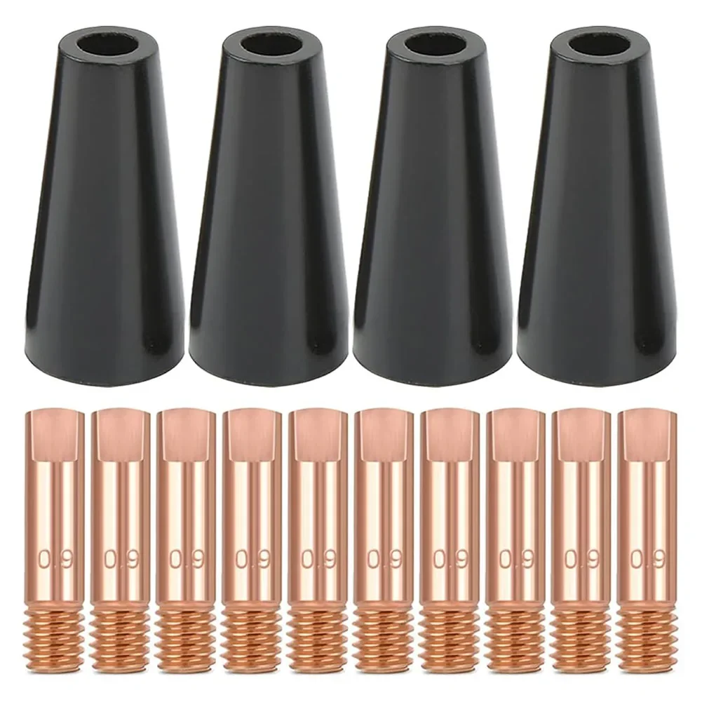 For 14AK Torch Copper Conductive Tips Flux Core Kit 0.035 0.9mm Copper Conductive Tips Set Standardized Design
For 14AK Torch Copper Conductive Tips Flux Core Kit 0.035 0.9mm Copper Conductive Tips Set Standardized Design