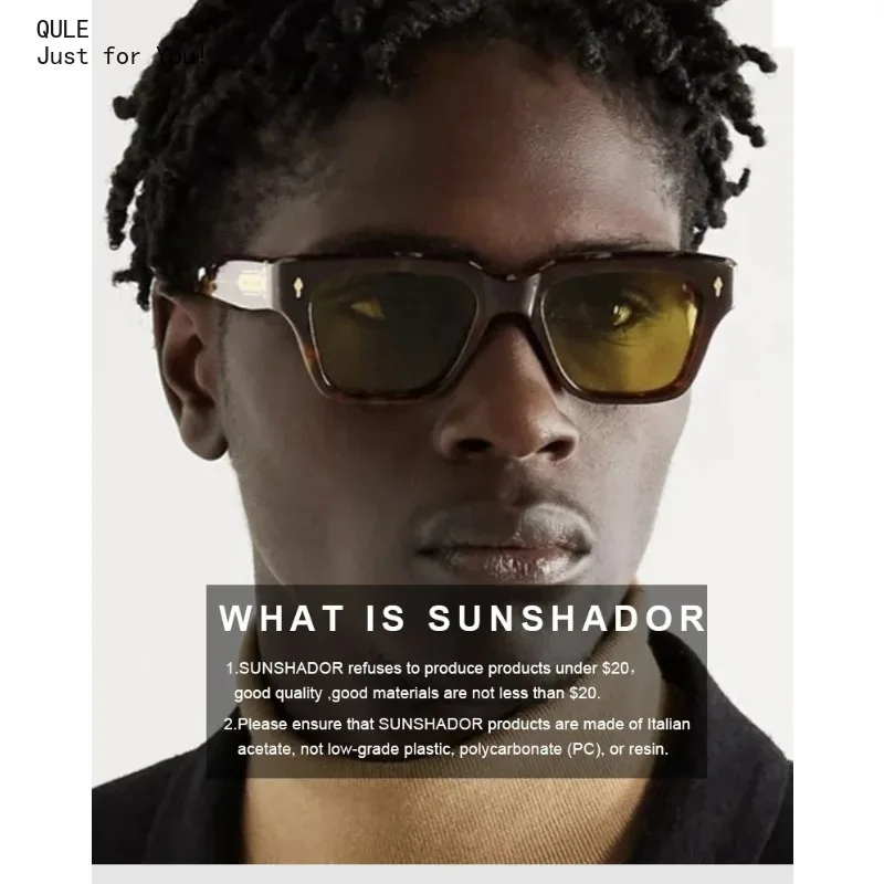 2025 HighEnd Luxury Acetate Square Sunglasses Men Women SFELLINI Classic Outdoor Travel Driving Glasses UV400 Polarized Sunnies
2025 HighEnd Luxury Acetate Square Sunglasses Men Women SFELLINI Classic Outdoor Travel Driving Glasses UV400 Polarized Sunnies