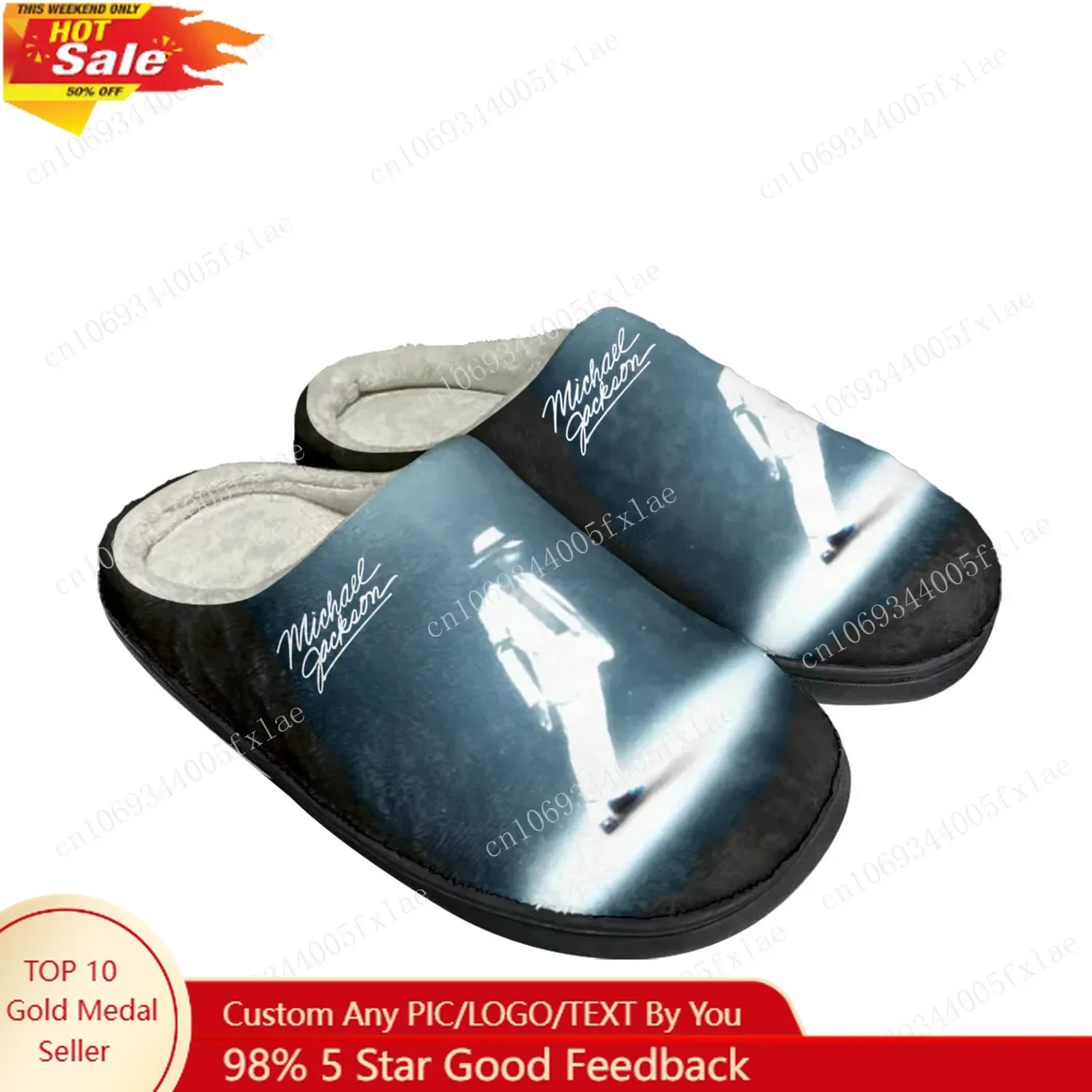 Michael Jackson Pop Singer Dancer Home Cotton Custom Slippers Mens Womens Sandals Plush Bedroom Keep Warm Shoe Thermal Slipper
Michael Jackson Pop Singer Dancer Home Cotton Custom Slippers Mens Womens Sandals Plush Bedroom Keep Warm Shoe Thermal Slipper