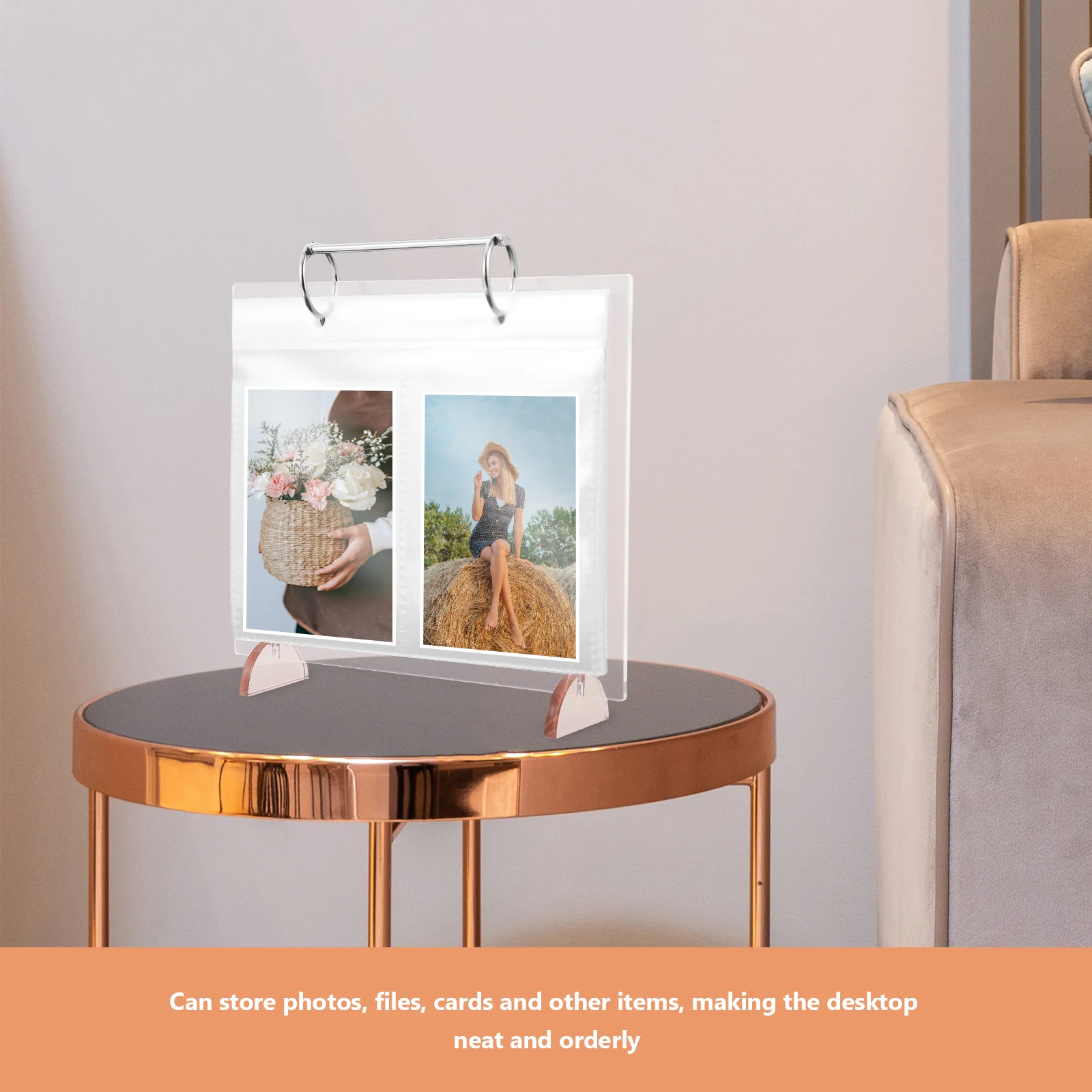 Clear Acrylic Loose-Leaf Desktop Calendar Stand Photo Album Holder Display Board For Menu Label Storage Rack Office Decor
Clear Acrylic Loose-Leaf Desktop Calendar Stand Photo Album Holder Display Board For Menu Label Storage Rack Office Decor