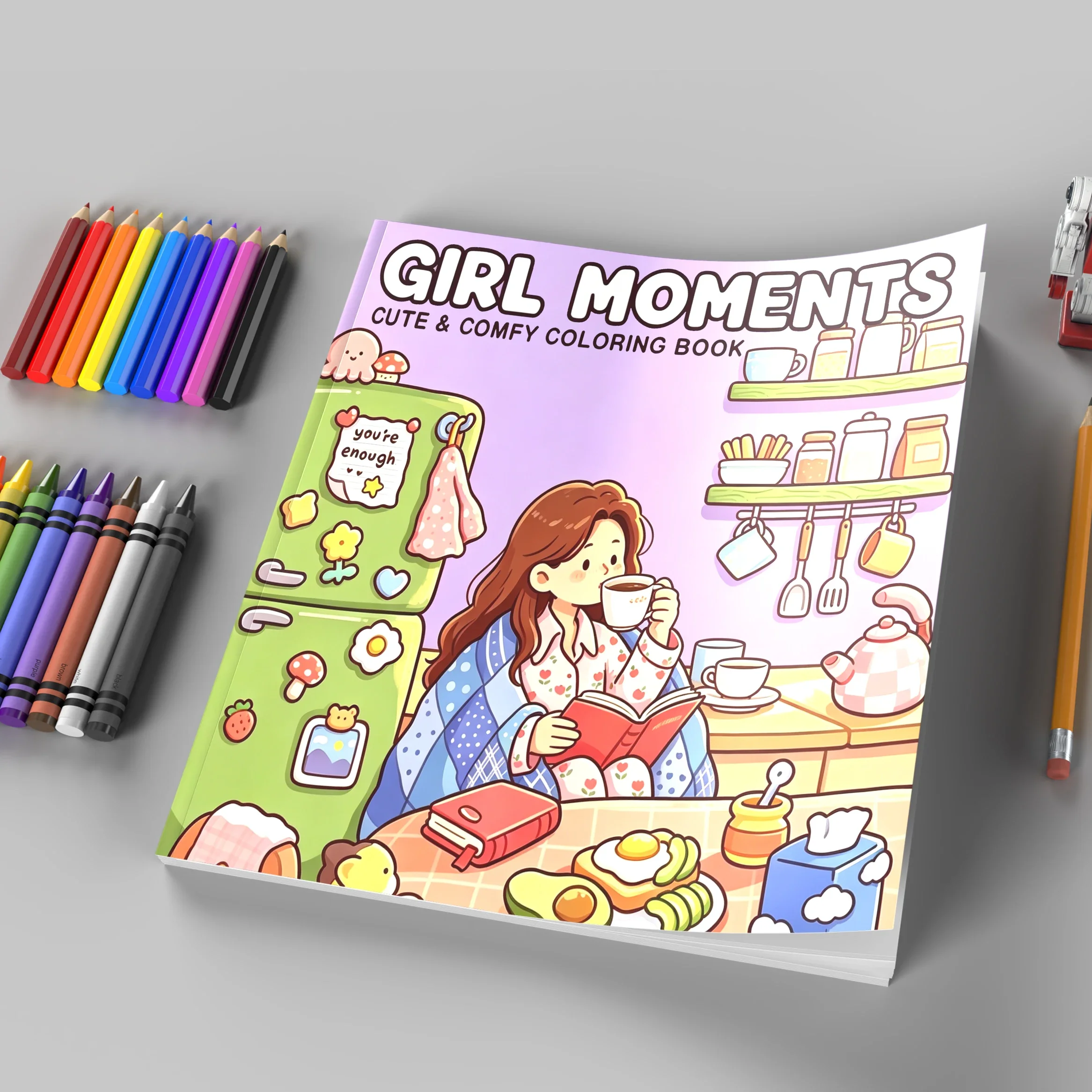 Girl Moments Bold-Easy Patterns Coloring Book for Adult Cute Drawing Book Perfect Gift for Birthday Back to School Art Supplies
Girl Moments Bold-Easy Patterns Coloring Book for Adult Cute Drawing Book Perfect Gift for Birthday Back to School Art Supplies